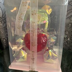 Luminous Glow Holographic Iridescent 11”Teddy Bear LED Light Gift Box